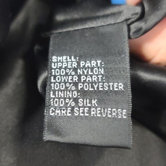 Carmen Marc valvo black beaded sequin silk trumpet gown black Sz 14 wedding - Picture 12 of 13